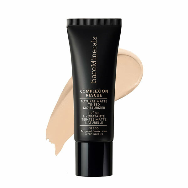 Hydrating Cream with Colour bareMinerals Complexion Rescue Birch Spf 30 35 ml-0