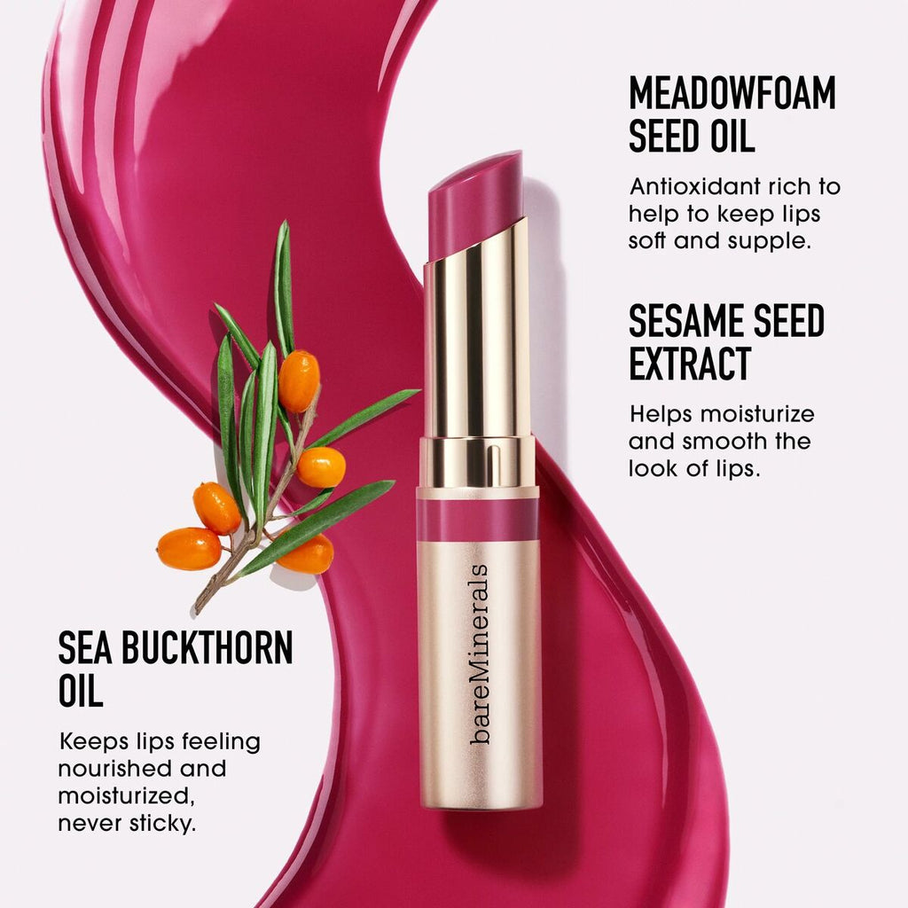 Lipstick bareMinerals DEWY LIP Friendship 2,3 g-2