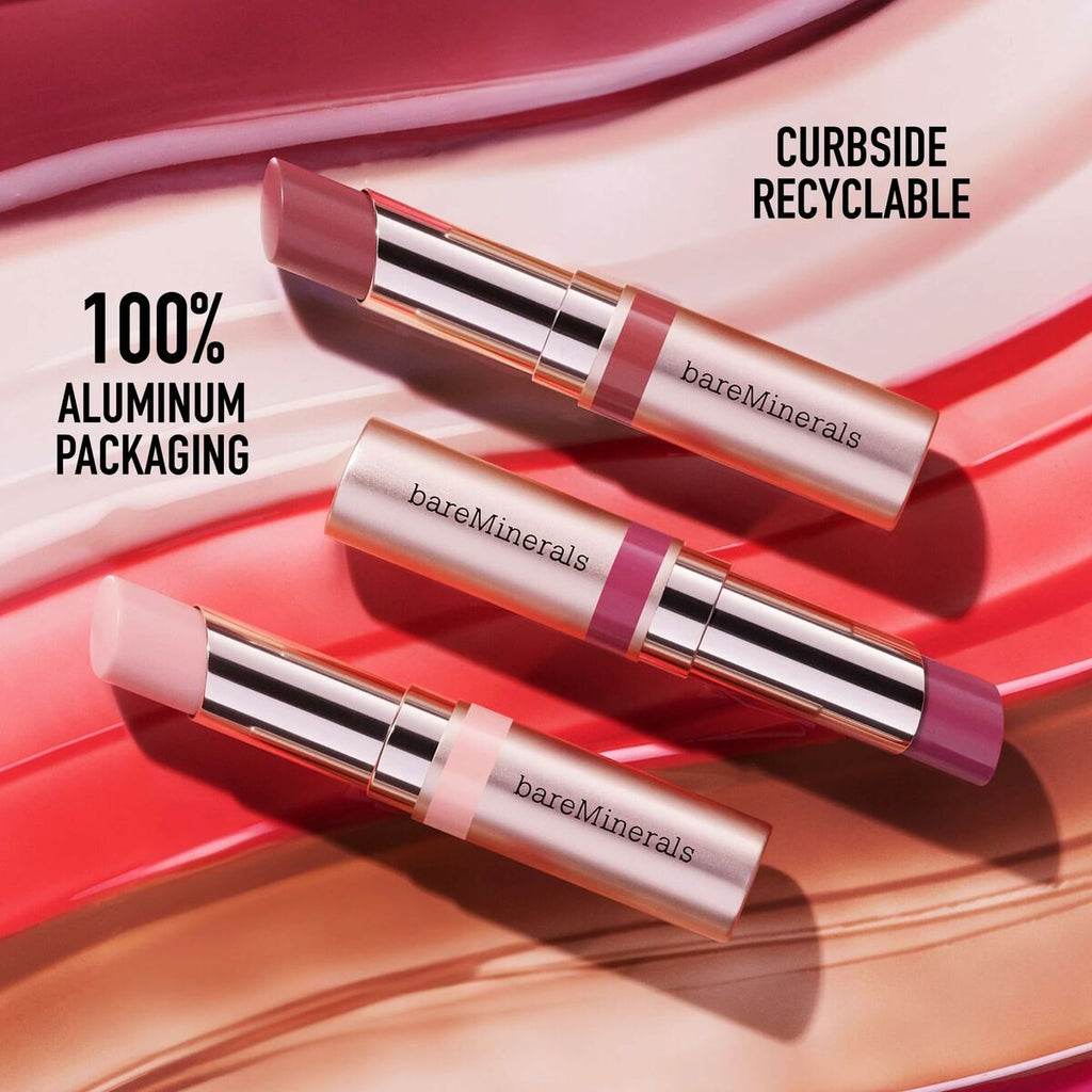 Lipstick bareMinerals DEWY LIP Friendship 2,3 g-1