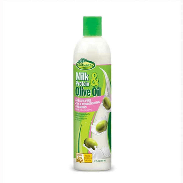Shampoo and Conditioner Grohealthy Milk Proteins & Olive Oil 2 In 1 Sofn'free-0