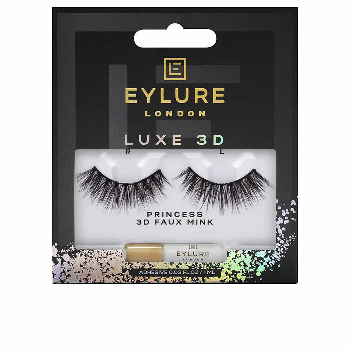 Set of false eyelashes Eylure Luxe Velvet Noir Limited edition Twilight-0