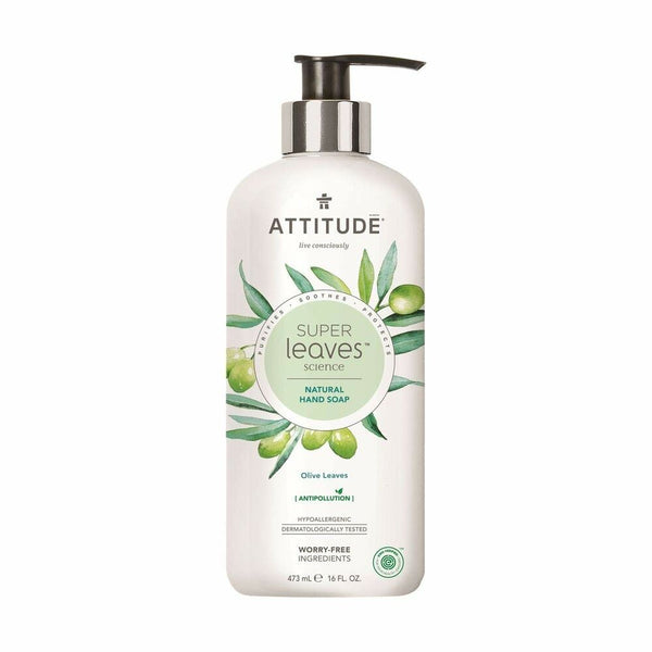 Hand Soap Olive Leaves Attitude (473 ml) - Cosmova