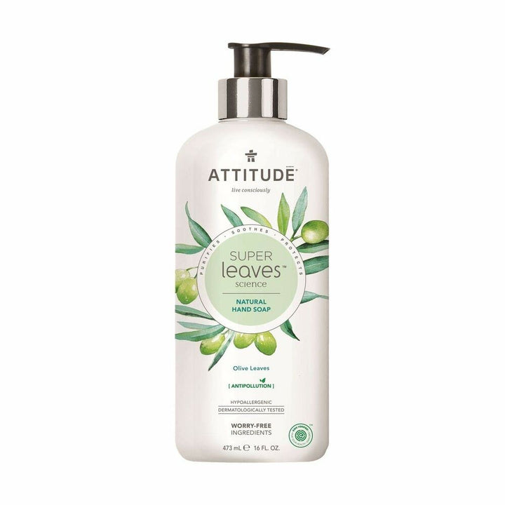 Hand Soap Olive Leaves Attitude (473 ml) - Cosmova