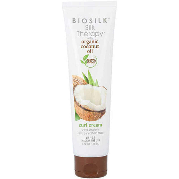 Styling Cream Farouk Biosilk Silk Therapy Coconut Oil Curly Hair (148 ml)-0