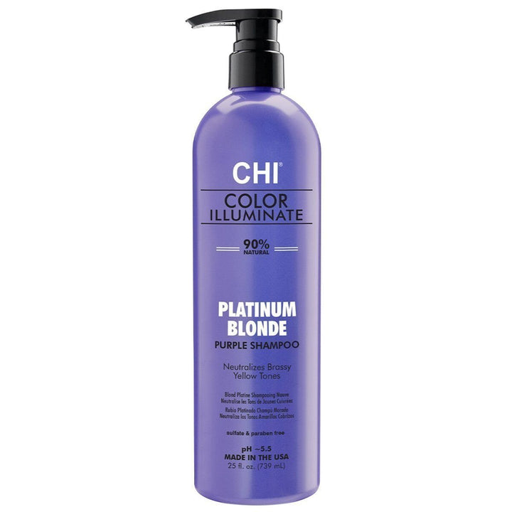 Colour Neutralising Shampoo Farouk Chi Color Illuminate Platinum Blonde 739 ml - Cosmova