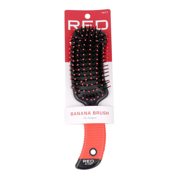 Detangling Hairbrush Red Kiss Kiss Professional - Cosmova
