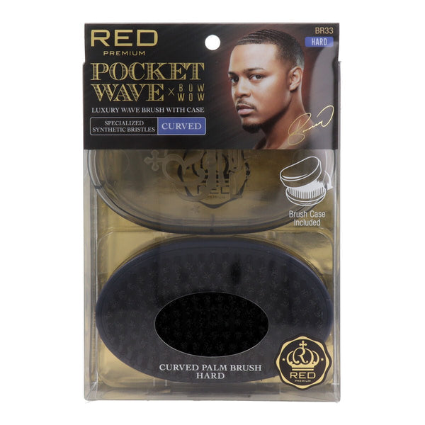 Detangling Hairbrush Red Kiss Kiss Pocket - Cosmova