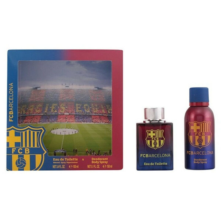 Men's Perfume Set F.C. Barcelona Sporting Brands 244.151 (2 pcs) 2 Pieces - Cosmova