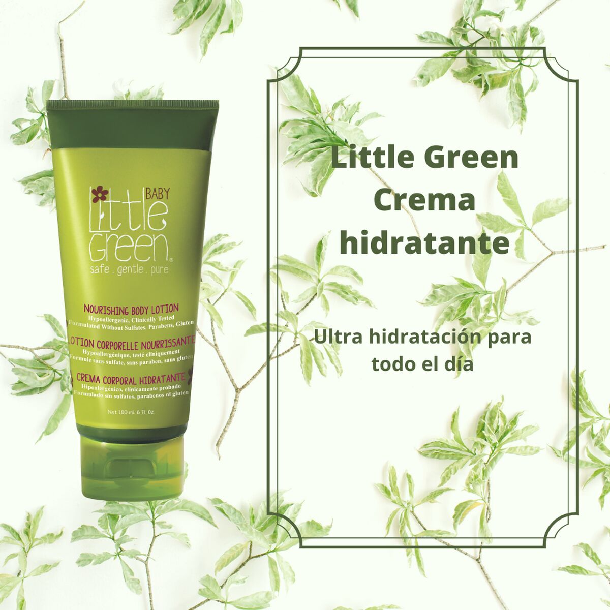 Body Cream Little Green Minu 180 ml-6