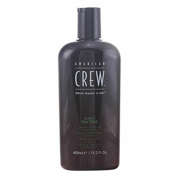 Shampoo American Crew Tea Tree 3-IN-1 (450 ml) 450 ml-0