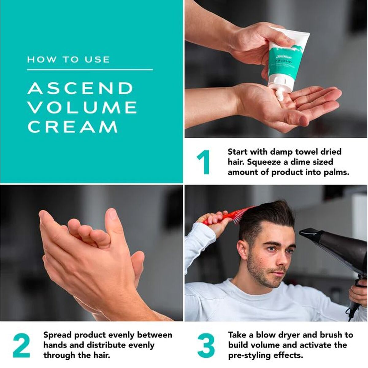 Medium Hold Setting Crème Blumaan Ascend Volume 100 ml-11
