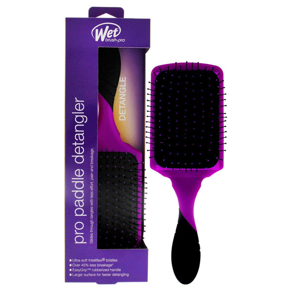 Detangling Hairbrush The Wet Brush Purple Rectangular - Cosmova