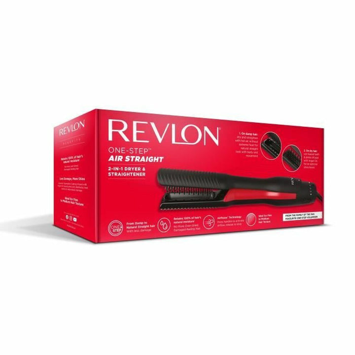 Hair Straightener Revlon RVDR5330 Black 1000 W-0