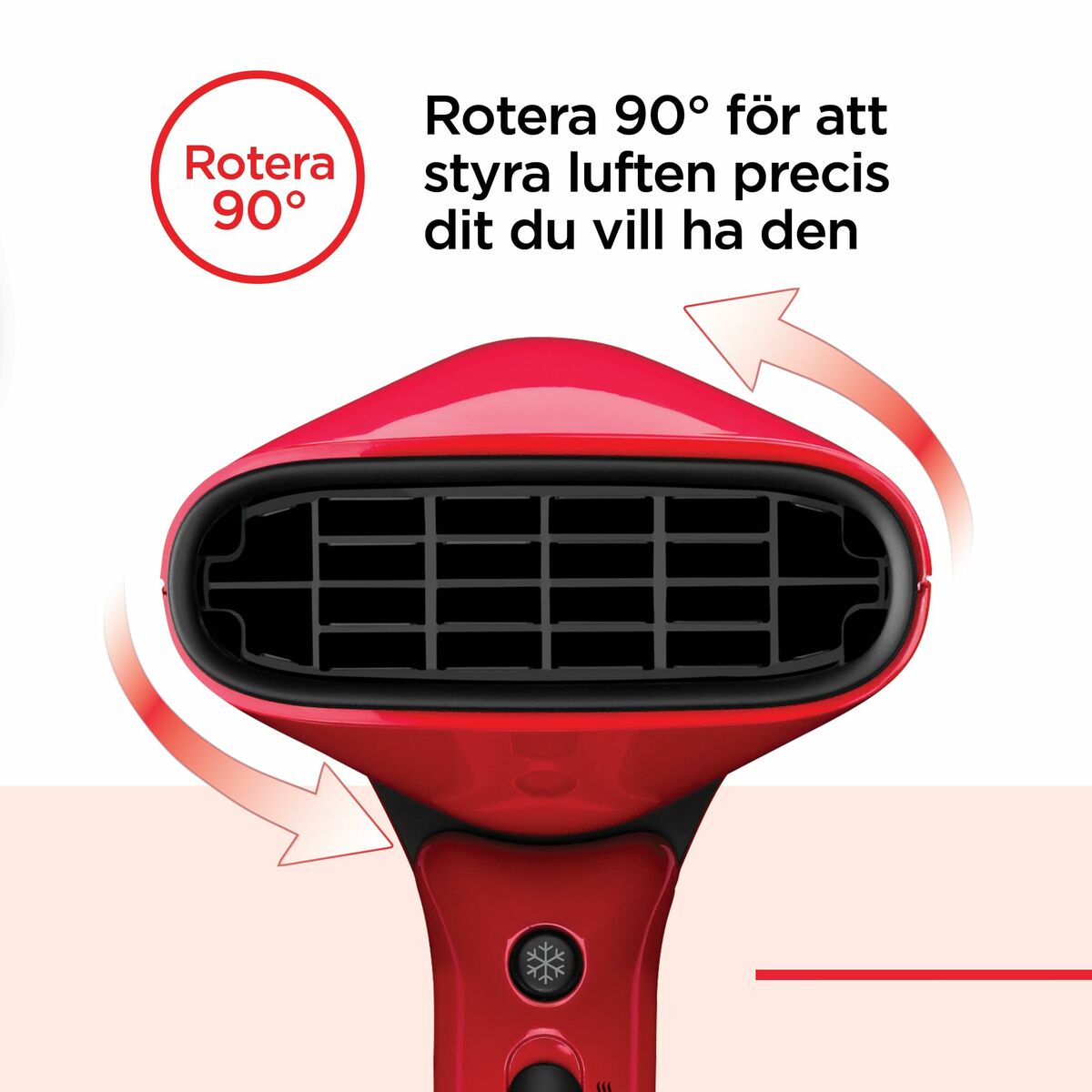 Hairdryer Revlon RVDR5320E Red 2000 W-5