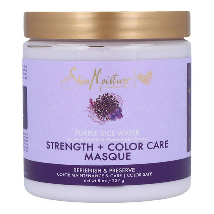 Hair Mask Purple Rice Water Shea Moisture Moisture Purple (227 g) - Cosmova