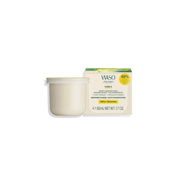 Moisturising Overnight Mask Shiseido WASO YUZU-C Refill (50 ml)-0