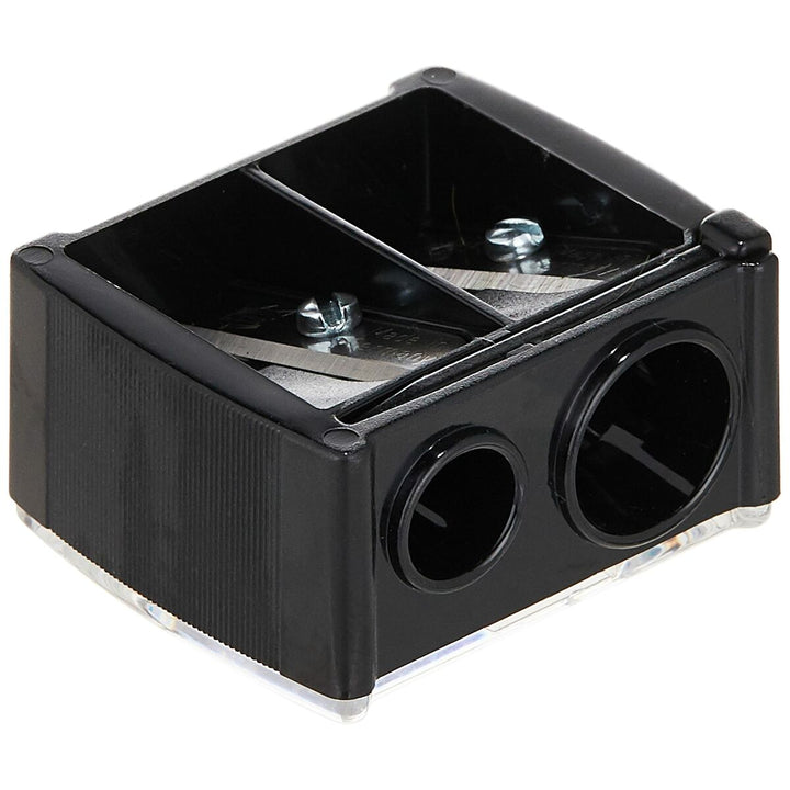 Pencil Sharpener NYX Sharpener Make-up Black 2 Compartments (1 Unit)-0