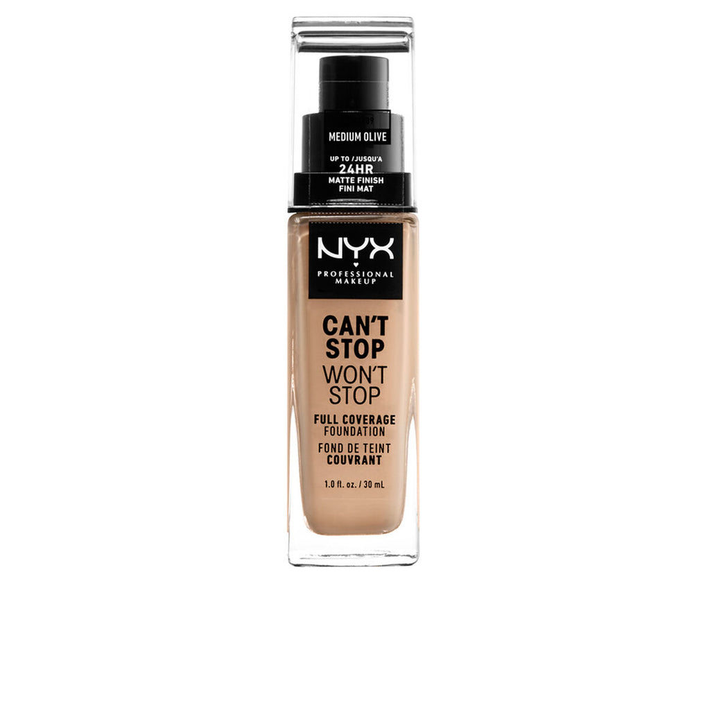 Liquid Make Up Base Can't Stop Won't Stop NYX (30 ml) (30 ml)-8