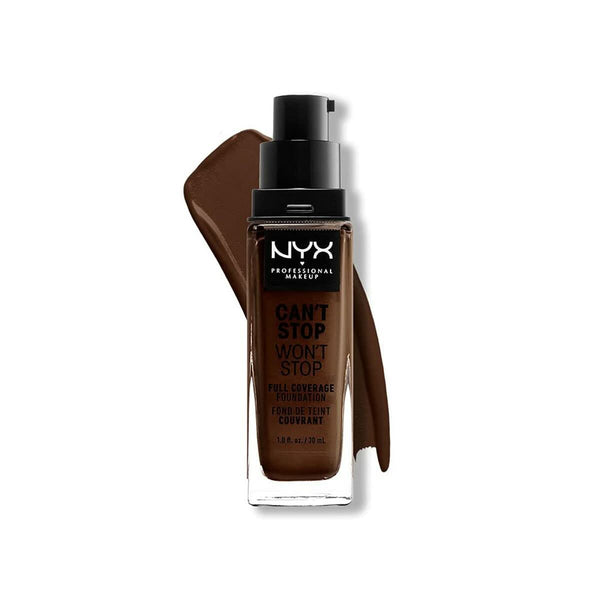 Crème Make-up Base NYX Can't Stop Won't Stop Deep Ebony 30 ml-0