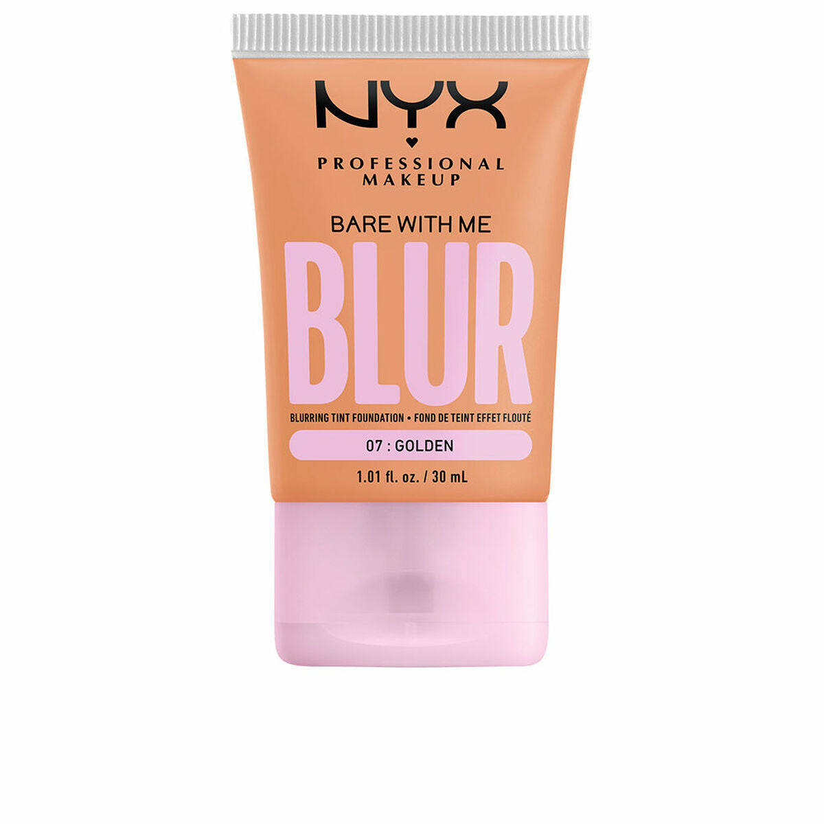 Liquid Make Up Base NYX Bare With Me Blur Nº 07- golden (30 ml)-0