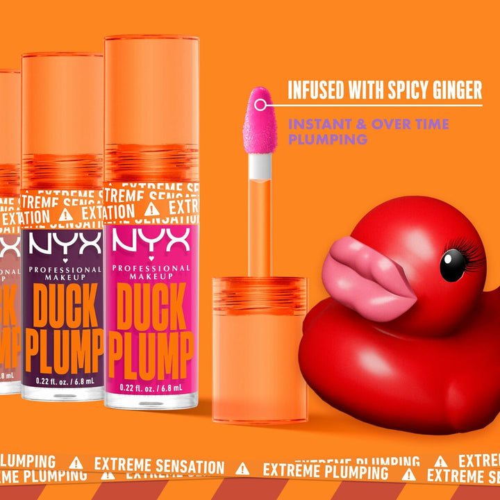 Lip - gloss NYX Duck Plump Curly spicy 6,8 ml - Cosmova