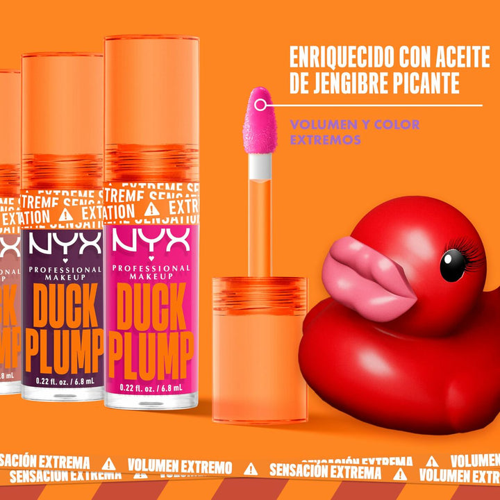 Lip - gloss NYX Duck Plump Brown of applause 6,8 ml - Cosmova
