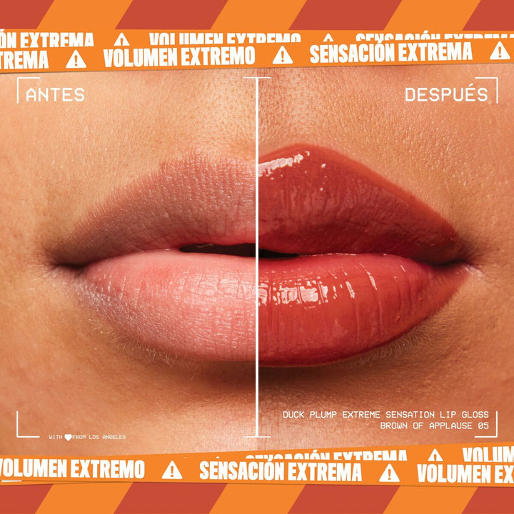 Lip - gloss NYX Duck Plump Brown of applause 6,8 ml - Cosmova