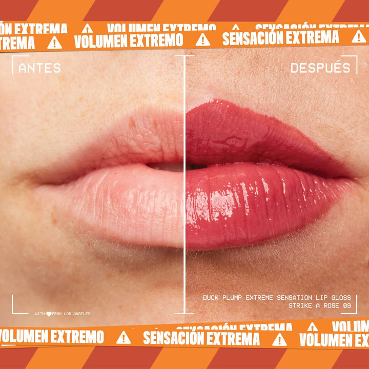 Lip - gloss NYX Duck Plump Strike a rose 6,8 ml - Cosmova