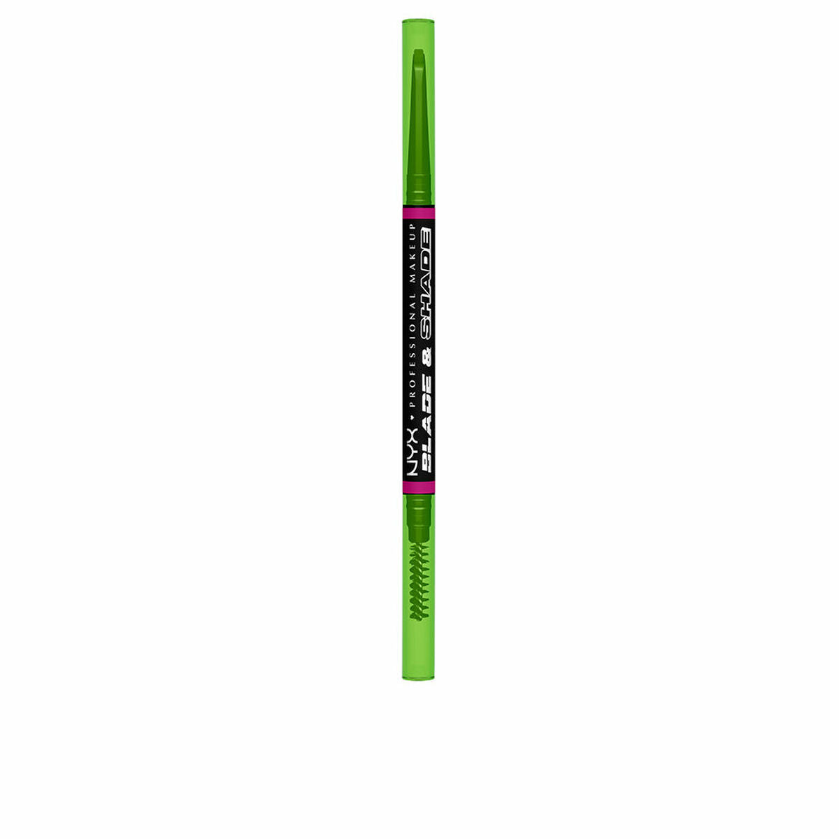 Eyebrow Pencil NYX BLADE & SHADE NANO Nº 12-Black-0