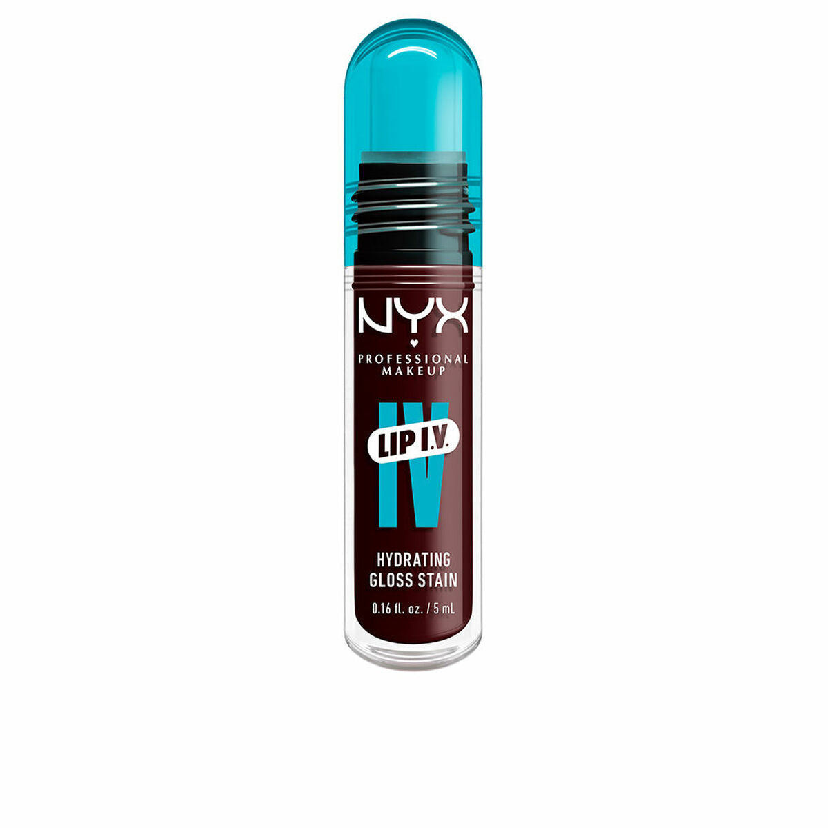 Lip-gloss NYX LIP IV Nº 15-Water 'Bout Wine? 5 ml-0