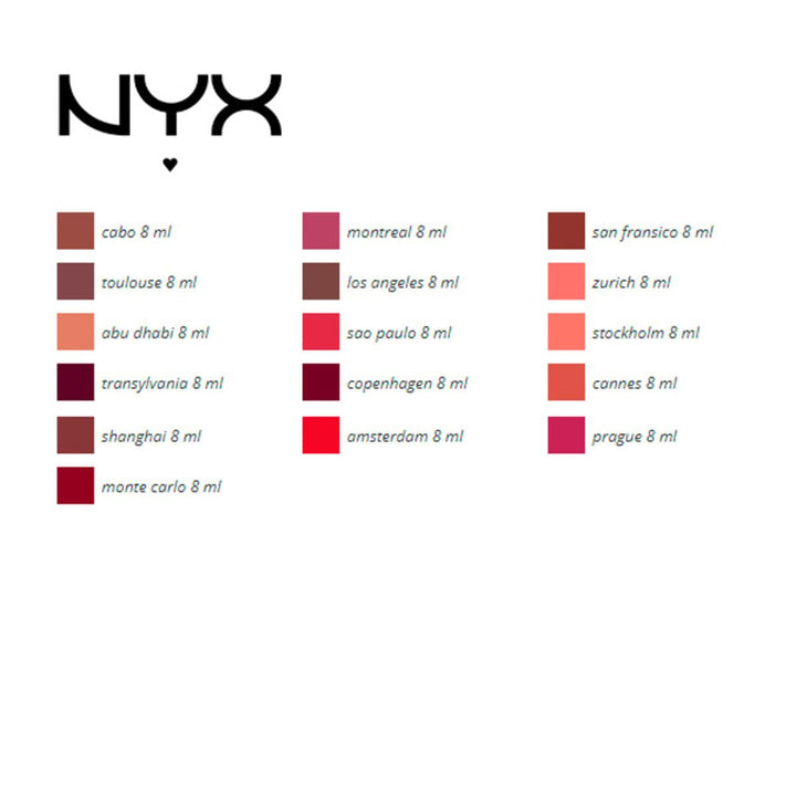 Lipstick Soft Matte NYX (8 ml) - Cosmova