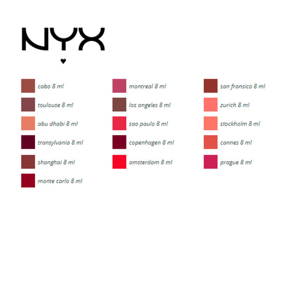 Lipstick Soft Matte NYX (8 ml)-25