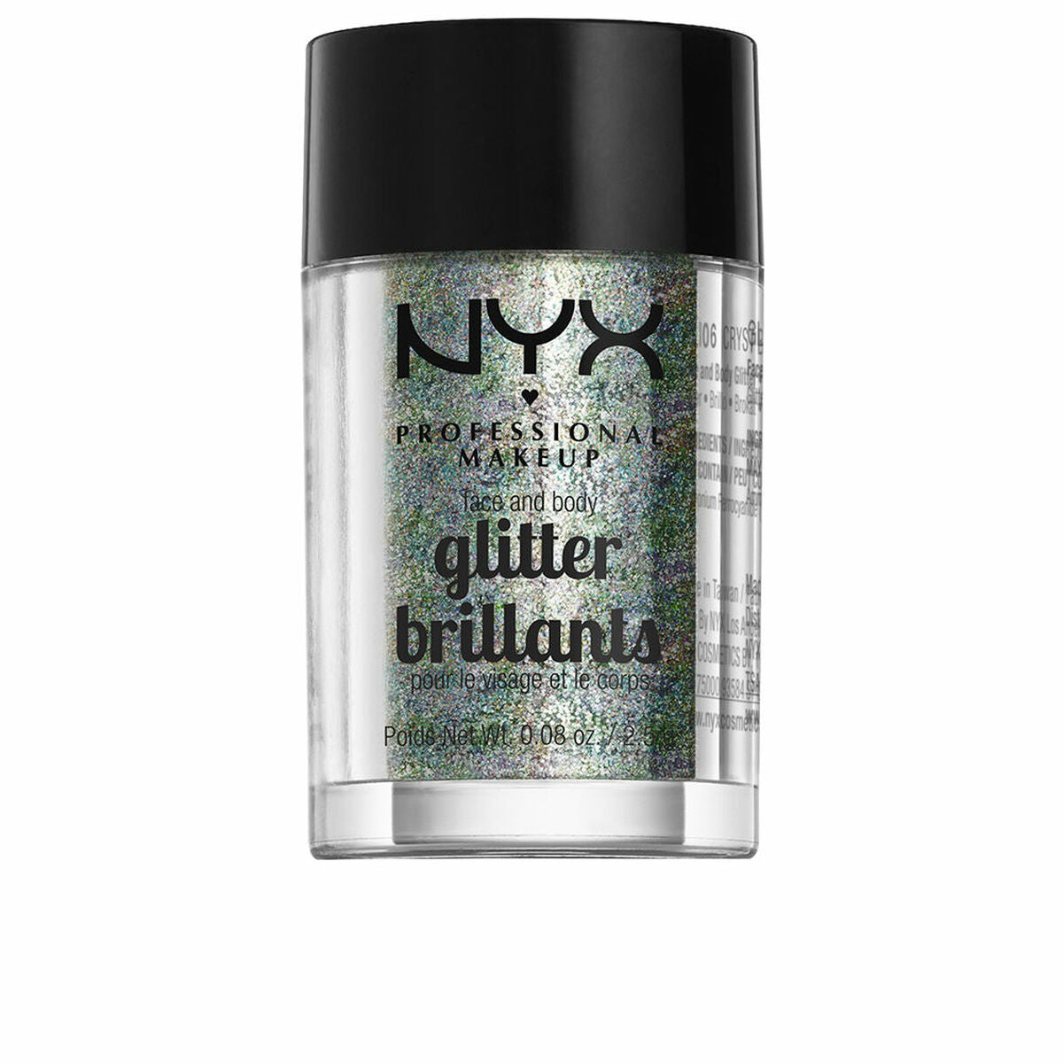 Glitter NYX Glitter Brillants Crystal 2,5 g-0