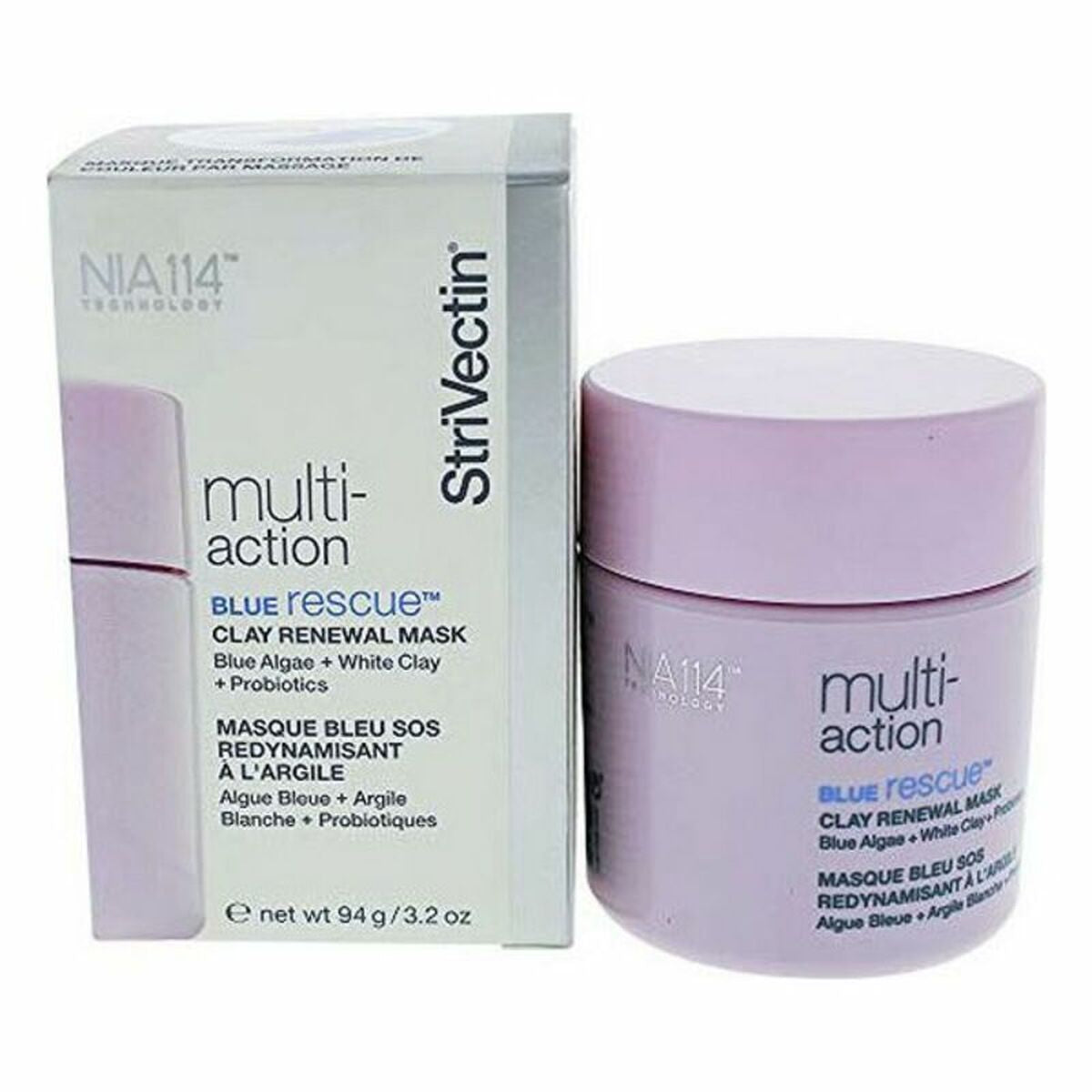 Facial Mask Multi-Action Blue Rescue StriVectin-0
