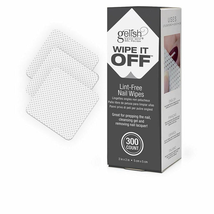 Nail polish remover Morgan Taylor Wipe It Off Fluff-free 300 Units Nail polish remover-0