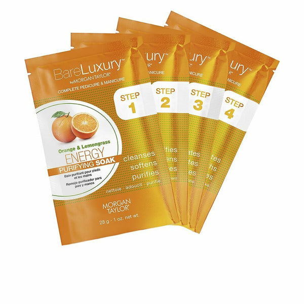 Manicure and pedicure sets Morgan Taylor Complete Pedicure Manicure Orange Orange 4 Pieces (4 pcs)-0