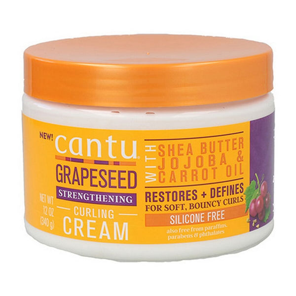 Hair Mask Cantu Grapeseed Curling Cream (340 g) - Cosmova