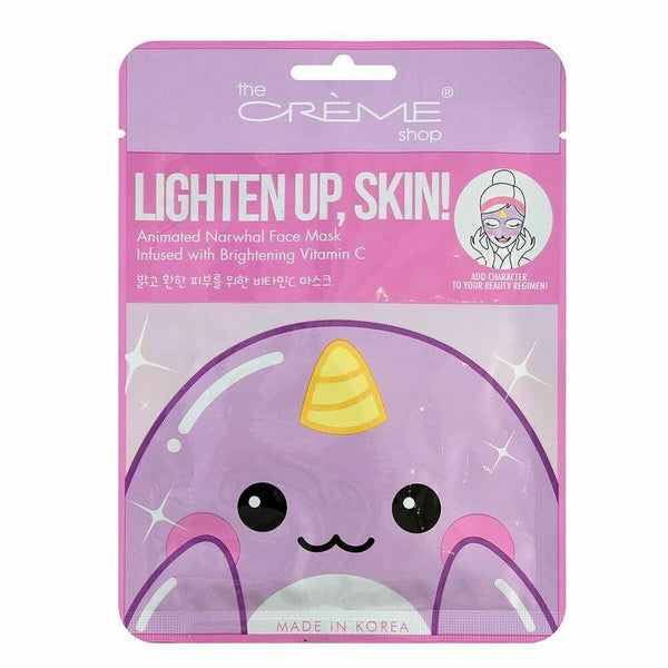 Facial Mask The Crème Shop Lighten Up, Skin! Narwhal (25 g)-0