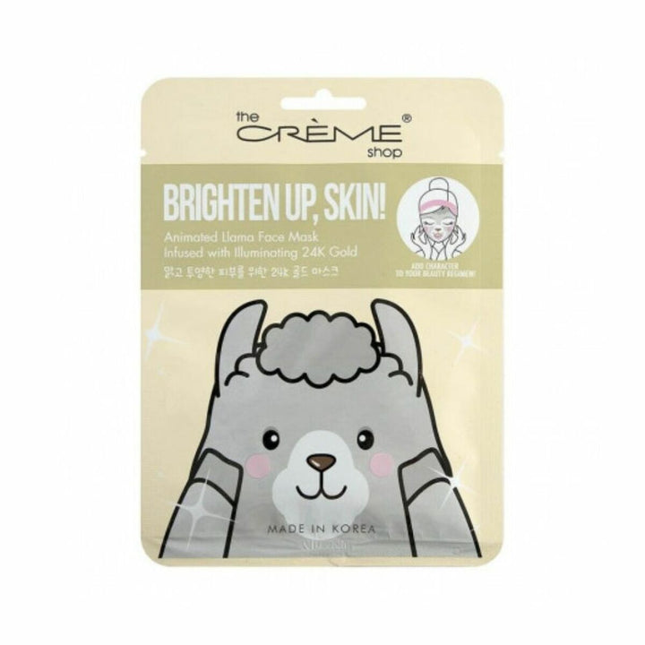Facial Mask The Crème Shop Brighten Up, Skin! Llama (25 g)-0