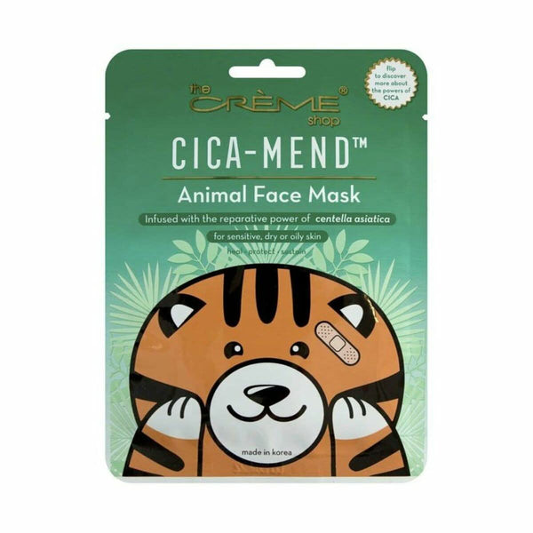 Facial Mask The Crème Shop Cica-Mend Tiger (25 ml)-0