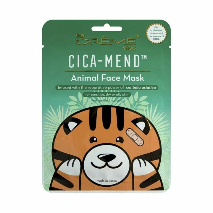Facial Mask The Crème Shop Cica-Mend Tiger (25 ml)-0