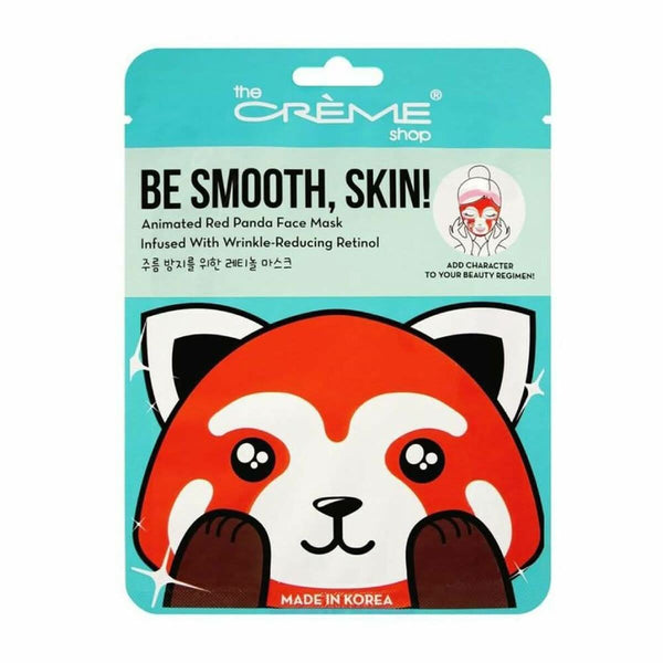 Facial Mask The Crème Shop Be Smooth, Skin! Red Panda (25 g)-0