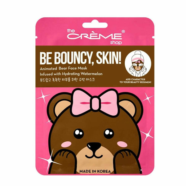 Facial Mask The Crème Shop Be Bouncy, Skin! Bear (25 g)-0