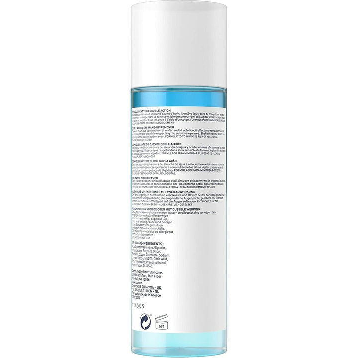 Eye Make Up Remover Roc Desmaquillante De Ojos Double action 125 ml - Cosmova