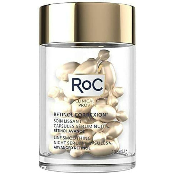 Facial Serum Roc Line Smoothing Retinol Night 30 Capsules-0