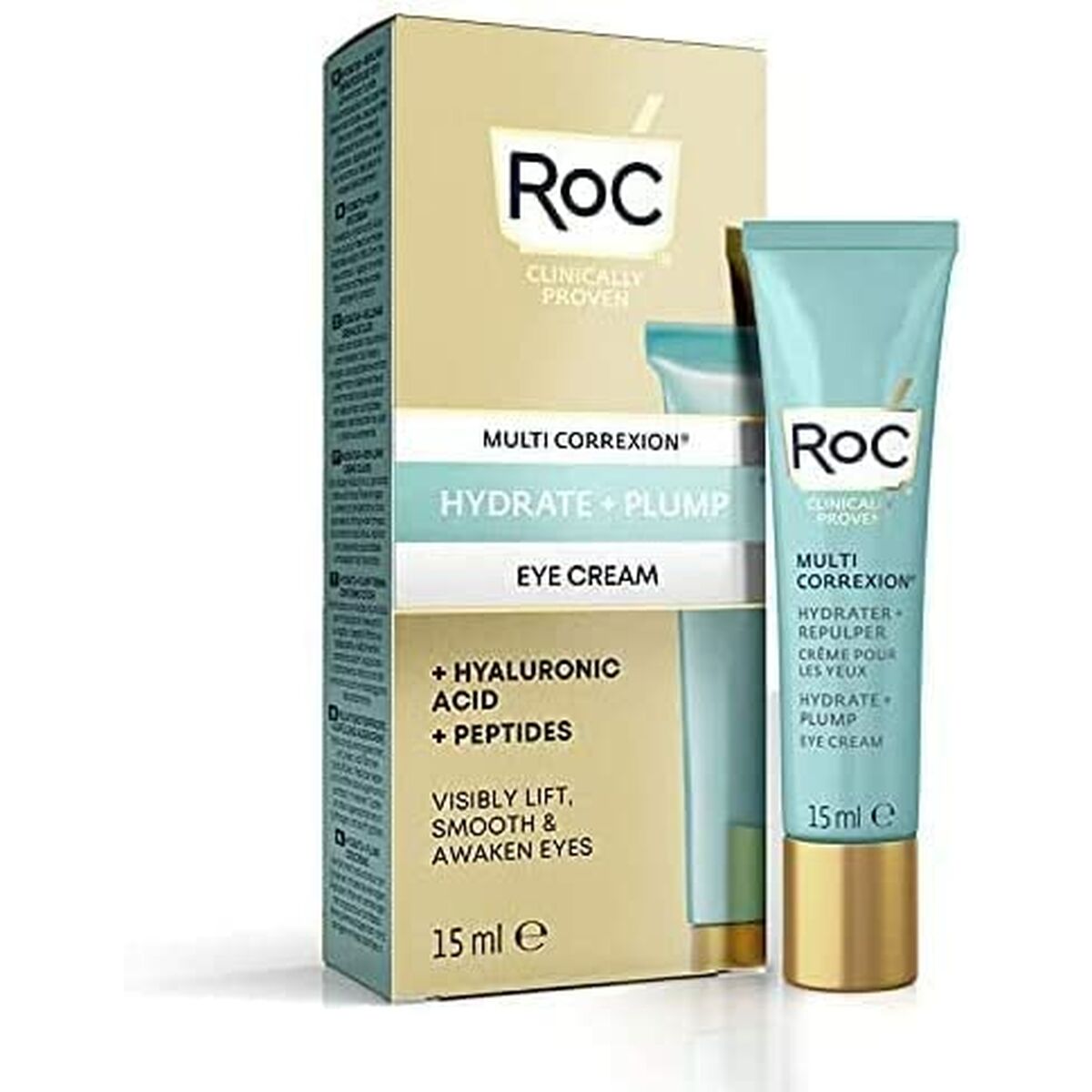Cream for Eye Area Roc Multi Correxion Hyaluronic Acid (15 ml)-1