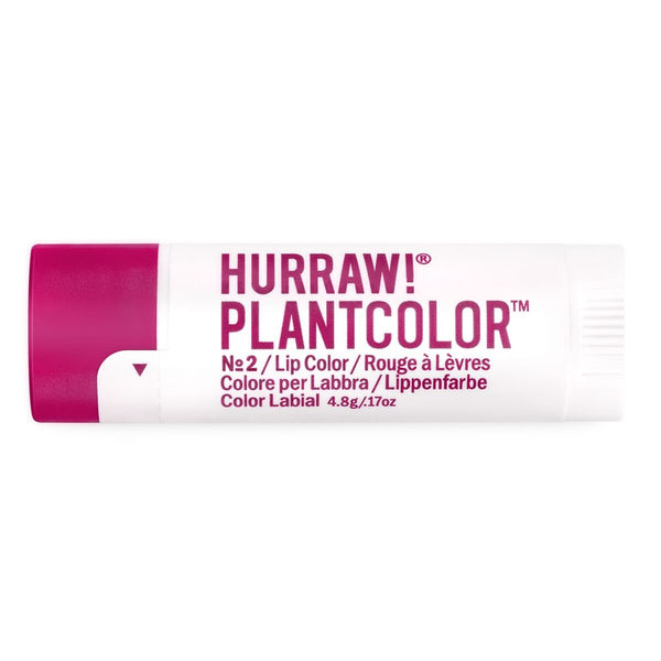 Coloured Lip Balm Hurraw! PlantColor Nº 2 4,8 g Stick - Cosmova
