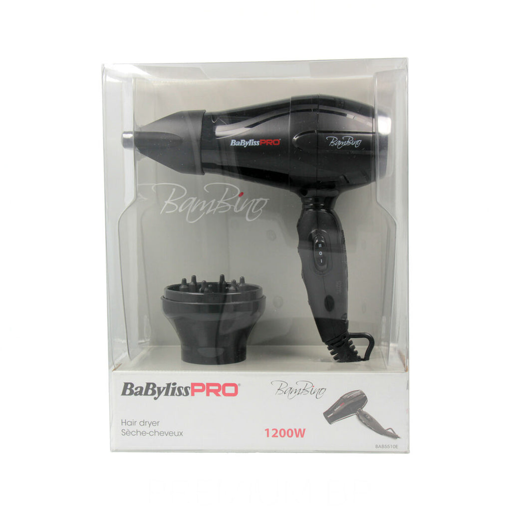 Hairdryer Babyliss BAB5510E Black 1200 W-0