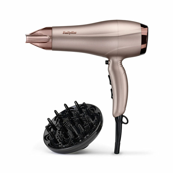 Hairdryer Babyliss 5790PE Black Pink 2300 W 2200 W Ionic-0