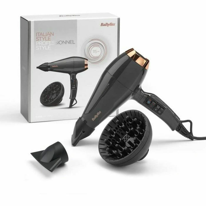 Hairdryer Babyliss 6719DE Black 2200 W-12